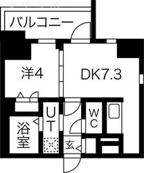 久屋大通駅 徒歩6分 11階の物件間取画像